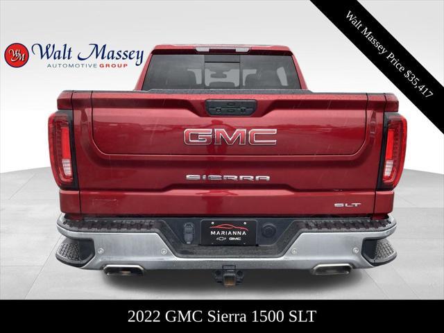 used 2022 GMC Sierra 1500 car, priced at $35,417