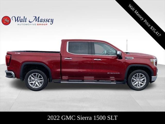 used 2022 GMC Sierra 1500 car, priced at $35,417