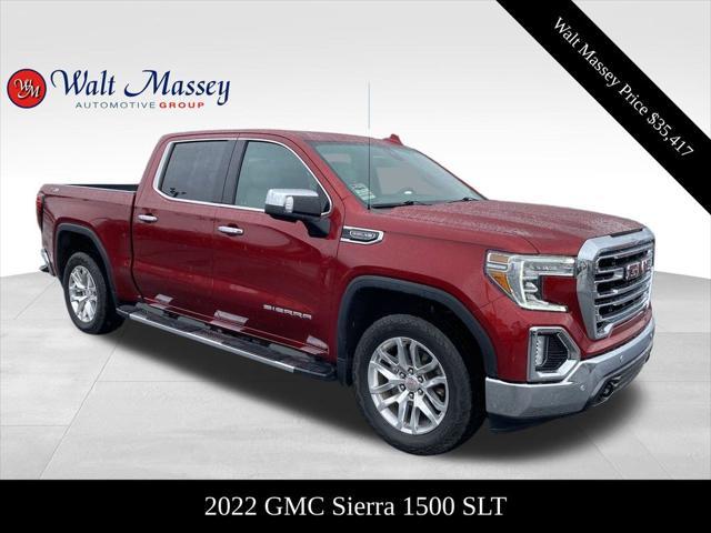 used 2022 GMC Sierra 1500 car, priced at $35,417