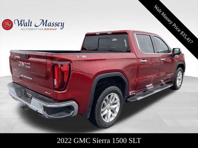 used 2022 GMC Sierra 1500 car, priced at $35,417