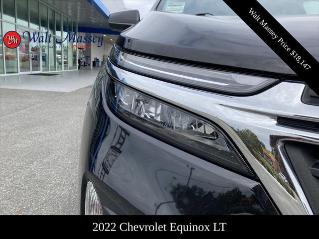 used 2022 Chevrolet Equinox car, priced at $18,147