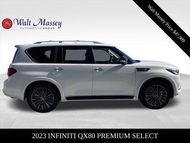 used 2023 INFINITI QX80 car, priced at $47,989