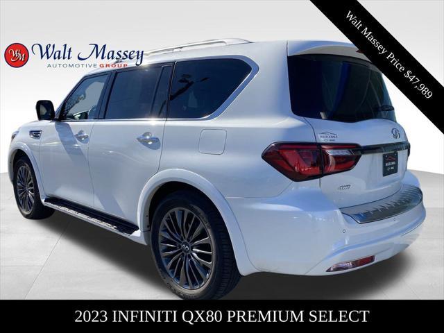 used 2023 INFINITI QX80 car, priced at $47,989