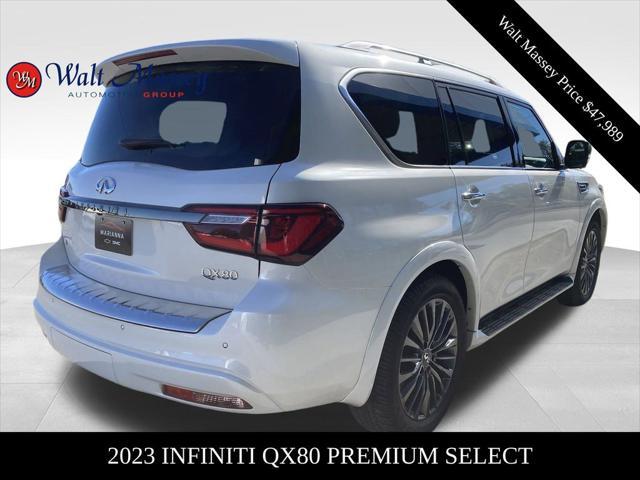 used 2023 INFINITI QX80 car, priced at $47,989