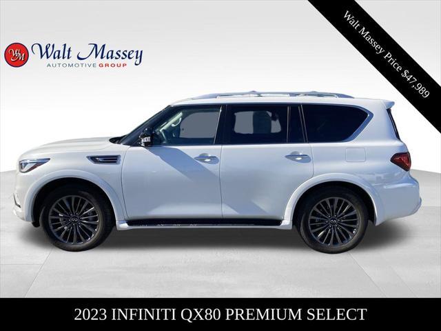 used 2023 INFINITI QX80 car, priced at $47,989