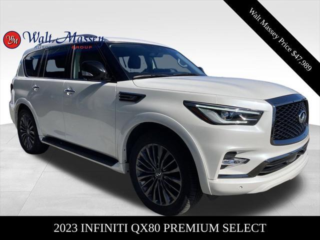 used 2023 INFINITI QX80 car, priced at $47,989