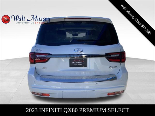 used 2023 INFINITI QX80 car, priced at $47,989