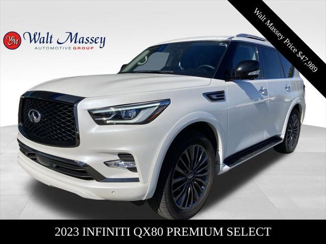 used 2023 INFINITI QX80 car, priced at $47,989