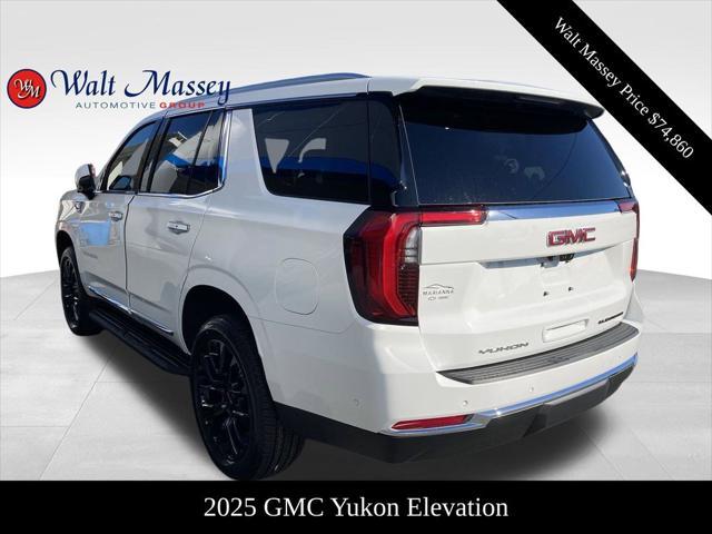 new 2025 GMC Yukon car, priced at $74,860