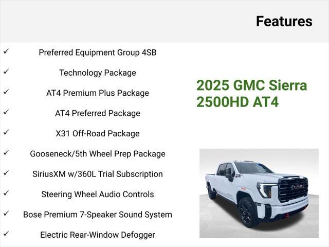 new 2025 GMC Sierra 2500 car, priced at $84,165