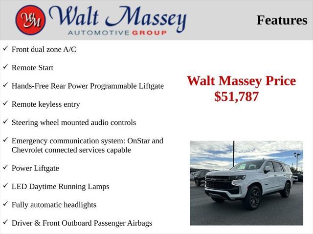 used 2022 Chevrolet Tahoe car, priced at $51,787