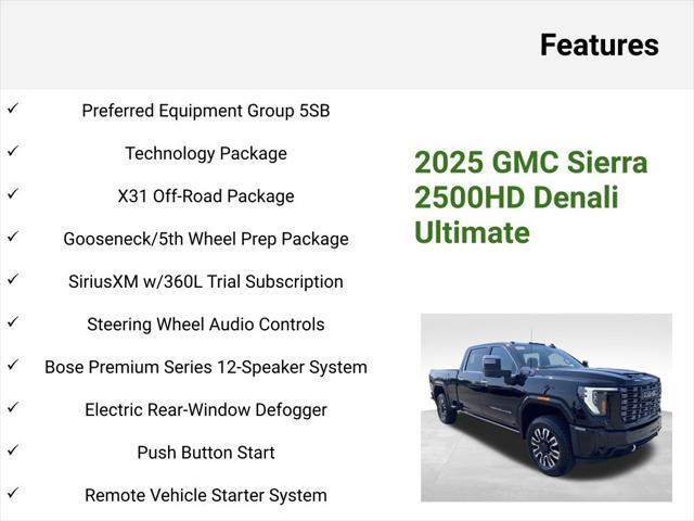 new 2025 GMC Sierra 2500 car, priced at $96,894
