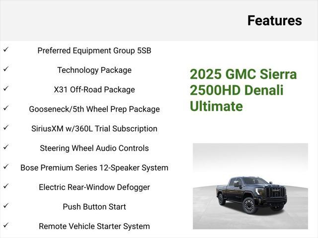 new 2025 GMC Sierra 2500 car, priced at $96,894