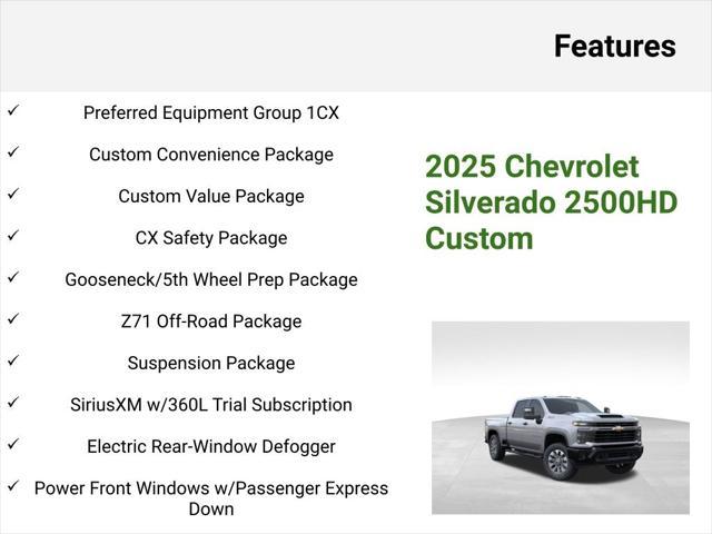 new 2025 Chevrolet Silverado 2500 car, priced at $66,030