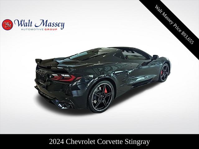 new 2024 Chevrolet Corvette car, priced at $93,655