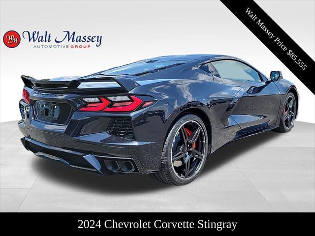 new 2024 Chevrolet Corvette car, priced at $85,555