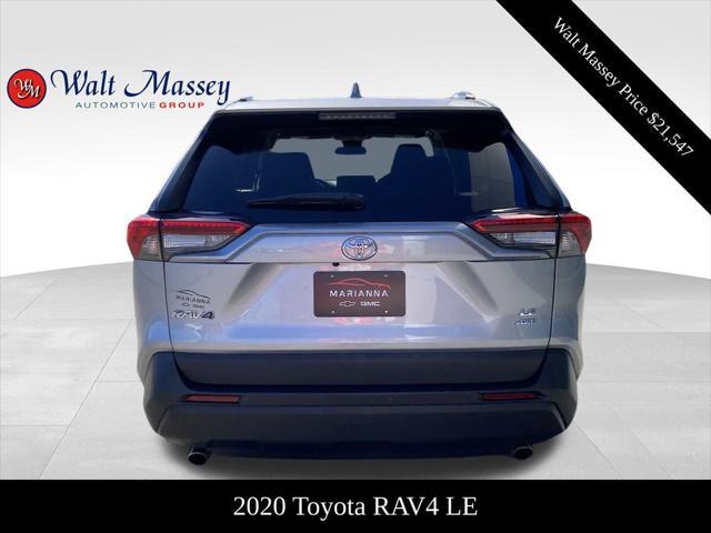 used 2020 Toyota RAV4 car, priced at $21,547