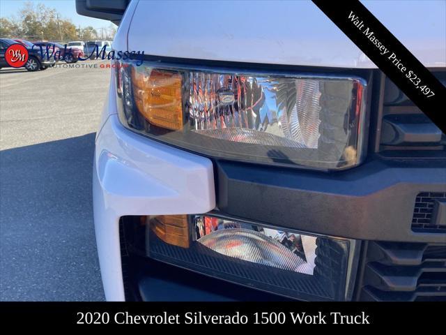 used 2020 Chevrolet Silverado 1500 car, priced at $23,497