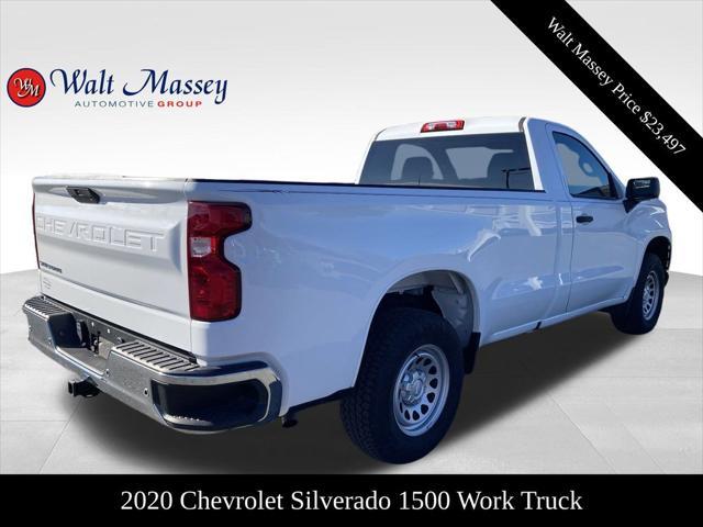 used 2020 Chevrolet Silverado 1500 car, priced at $23,497