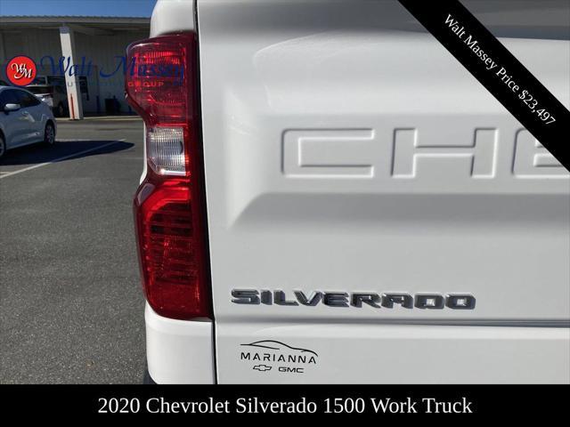 used 2020 Chevrolet Silverado 1500 car, priced at $23,497