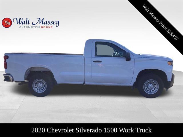 used 2020 Chevrolet Silverado 1500 car, priced at $23,497