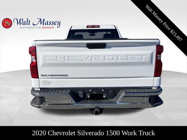 used 2020 Chevrolet Silverado 1500 car, priced at $23,497