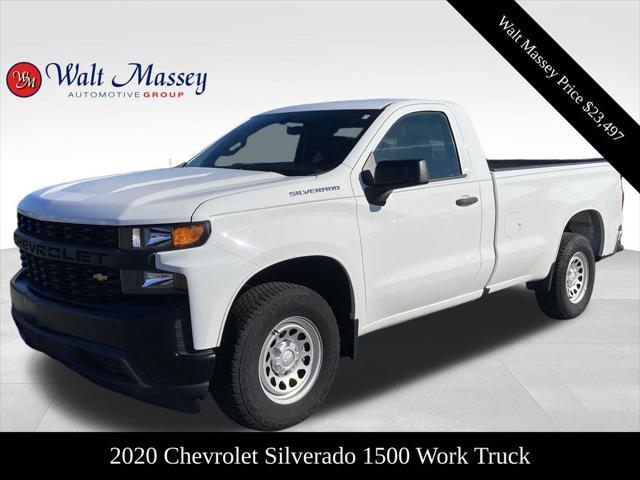 used 2020 Chevrolet Silverado 1500 car, priced at $23,497