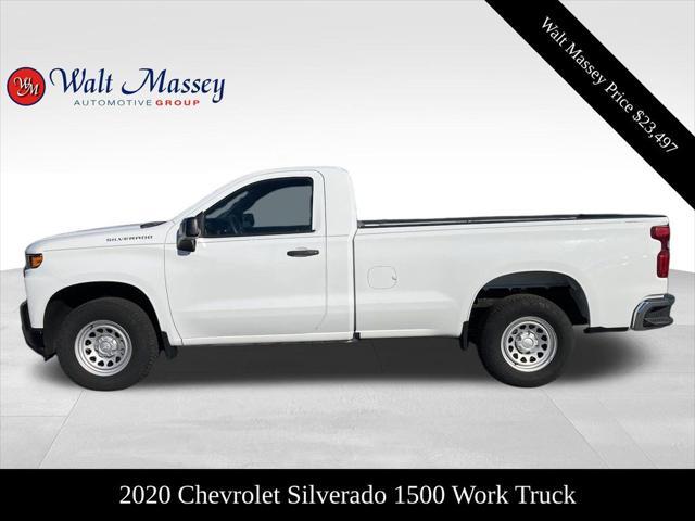 used 2020 Chevrolet Silverado 1500 car, priced at $23,497