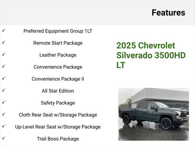 new 2025 Chevrolet Silverado 3500 car, priced at $64,113