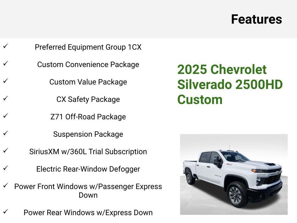 new 2025 Chevrolet Silverado 2500 car, priced at $56,068