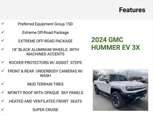 new 2024 GMC HUMMER EV Pickup car, priced at $101,537
