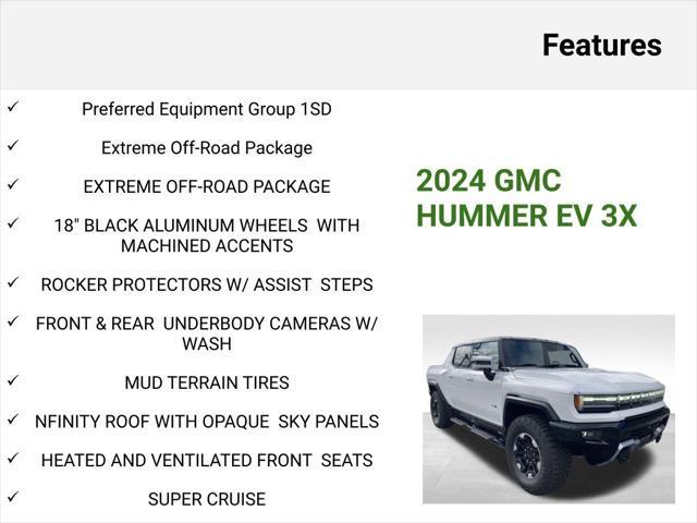 new 2024 GMC HUMMER EV Pickup car, priced at $99,737