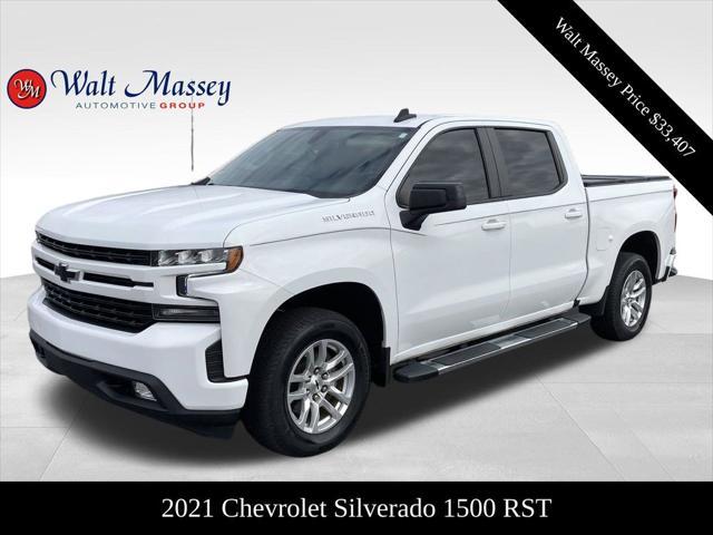 used 2021 Chevrolet Silverado 1500 car, priced at $33,407