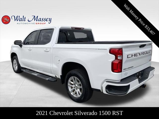 used 2021 Chevrolet Silverado 1500 car, priced at $33,407