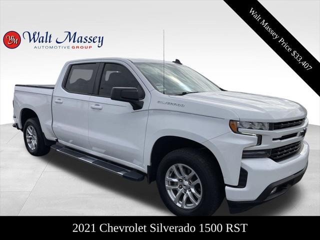 used 2021 Chevrolet Silverado 1500 car, priced at $33,407