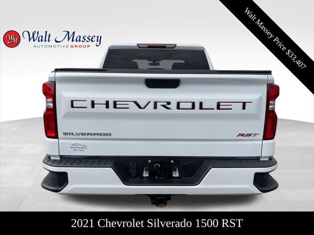 used 2021 Chevrolet Silverado 1500 car, priced at $33,407