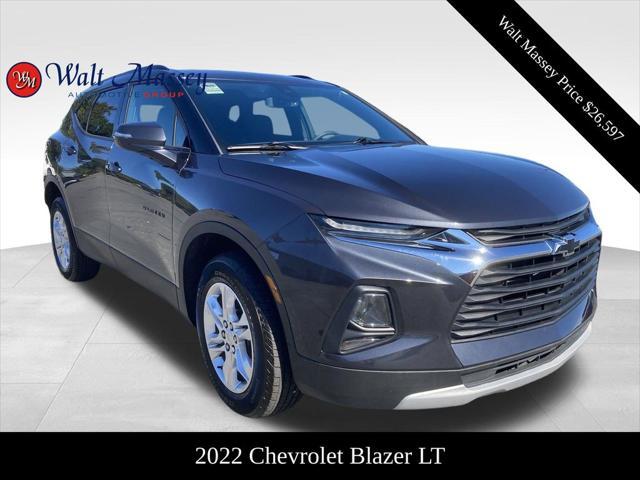 used 2022 Chevrolet Blazer car, priced at $26,597