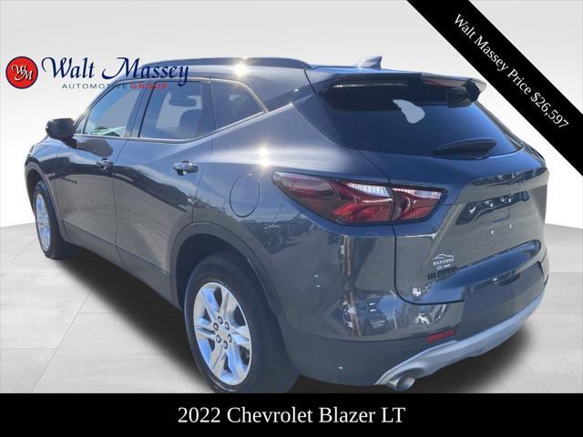 used 2022 Chevrolet Blazer car, priced at $26,597