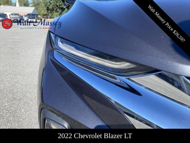 used 2022 Chevrolet Blazer car, priced at $26,597