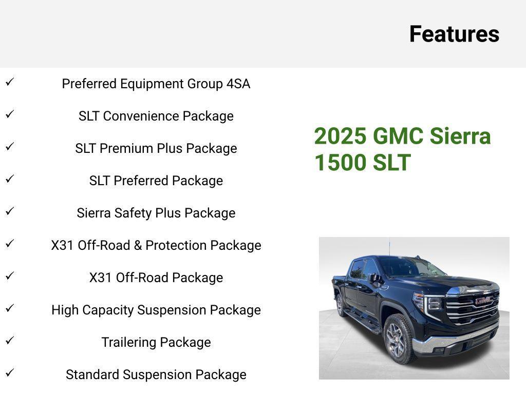 new 2025 GMC Sierra 1500 car, priced at $58,827
