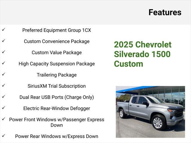 new 2025 Chevrolet Silverado 1500 car, priced at $39,631