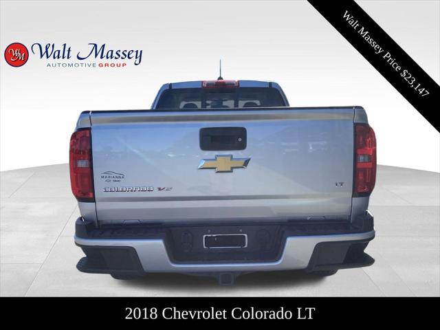 used 2018 Chevrolet Colorado car, priced at $23,147