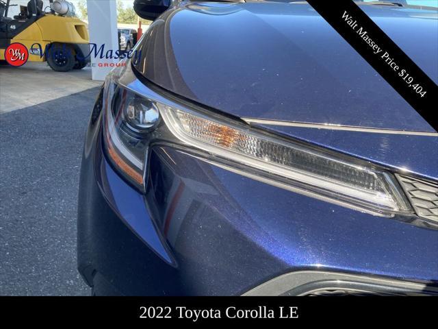 used 2022 Toyota Corolla car, priced at $18,967