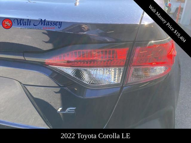 used 2022 Toyota Corolla car, priced at $18,967