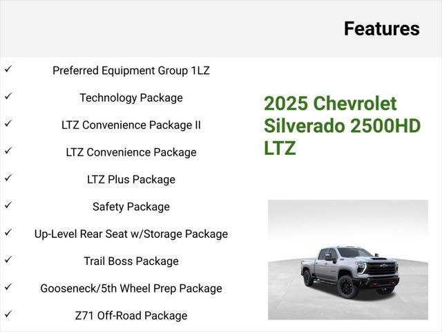 new 2025 Chevrolet Silverado 2500 car, priced at $79,959