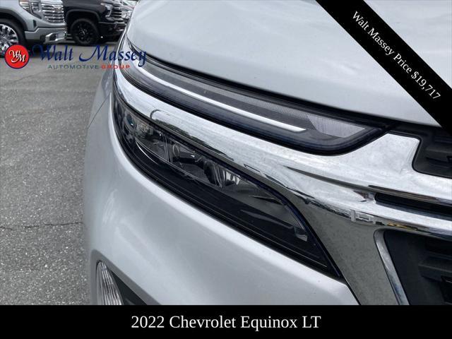 used 2022 Chevrolet Equinox car, priced at $19,717