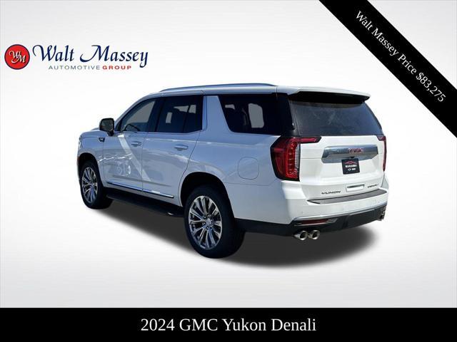 new 2024 GMC Yukon car, priced at $82,275