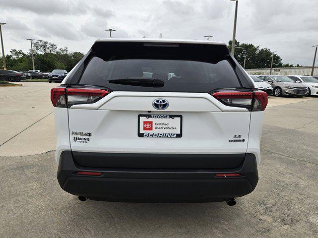 used 2024 Toyota RAV4 Hybrid car, priced at $28,221