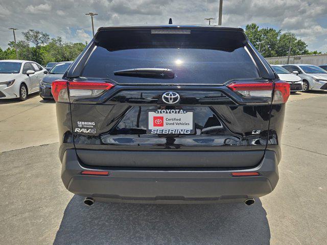 used 2025 Toyota RAV4 car, priced at $29,876
