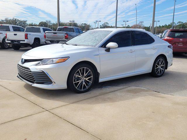 used 2021 Toyota Camry Hybrid car, priced at $19,791